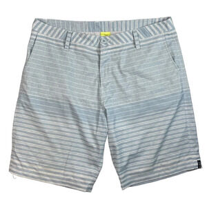 SH673 Mens LOST Surfing Brand Premium Stretch Striped Hybrid Shorts 36